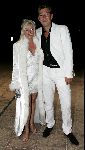 Monaco 10 september 2004
Modeshow Monique Collignon in Grimaldi. 
Inge v Kemenade met vriend