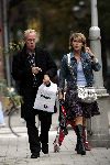 Amsterdam 18 september 2004
Jack Spijkerman met vrouw en zoontje boodschappen doen