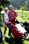 Lieren 6 september 2004
Golftournooi Ronnie Tober op de scherpenberg.
Ronnie met Jan Jochems en mevr Kamminga
