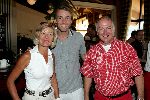 Lieren 6 september 2004
Golftournooi Ronnie Tober op de scherpenberg.
Mevr Kamminga met RFichard Witschge en Ronnie Tober