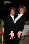 Rotterdam 19 september 2004
Premiere Crazy for You in het nieuwe Luxor.
Simone Kleinsma en Janine v d Ende in rokkostuum