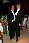 Rotterdam 19 september 2004
Premiere Crazy for You in het nieuwe Luxor.
Simone Kleinsma en Janine v d Ende in rokkostuum
