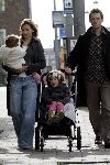 Amsterdam  26 september 2004
Jasper Krabbe met vrouw en kinderen