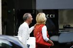 Amsterdam 11 september 2004
Johan Cruyff met zijn vrouw op de pc hooftstraat