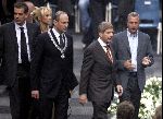 Amsterdam 27 september 2004
Afscheid Andre Hazes in de Amsterdam Arena
Job Cohen Frits Barend en Johan Cruyff