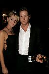 Hilversum 30 september 2004
Uitreiking Gouden beelden in studio 21
Johnny de Mol met Chantal Janzen