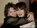 Hilversum 30 september 2004
Uitreiking Gouden beelden in studio 21
Kitty Courbois en Liesbeth List
