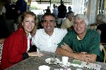 Elst 8 september 2004
Golftournooi voor het goede doel.
Helga v Leur met Aristakes en Klaas Wilting