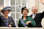 Den Haag 21 september 2004
Prinsjesdag 2004
PrinsesMargriet en Pieter v Vollenhoven en Koningin Beatrix