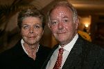 Amsterdam 26 september 2004
Modeswow Ronald Kolk in koepelkerk. 
Gerard Ruiter van Lancaster met zijn vrouw