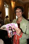 Amsterdam 22 september 2004
Presentatie  Pink Ribbon. 
Lenette v Dongen