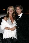 Utrecht 24 september 2004
Premiere Alice in glamourland.
Linda de Mol met vriend Sander Vahle