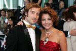 Rotterdam 19 september 2004
Premiere Crazy for You in het nieuwe Luxor.
Maaike Widdershoven met man