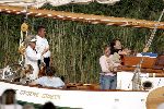 Muiden 4 september 2004
Koningin Beatrix varen met Mabel Wisse Smit Prins Friso Prins Constantijn  Prinses Laurentien Prinses Eloise en Prins Claus Cazimir
Peter Smulders bv