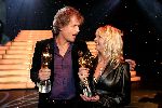 Hilversum 30 september 2004
Uitreiking Gouden beelden in studio 21
Manuela Kemp en Jeroen Pauw