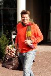 Amstelveen 24 september 2004
Martijn Krabbe verlaat het ziekenhuis met zijn dochter Michelle