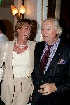 Amsterdam 6 september 2004
Modeshow Frans Molenaar in het Amstel Hotel.
Tineke de Groot met Matthijs v Heininge