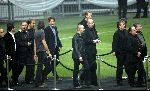 Amsterdam 27 september 2004
Afscheid Andre Hazes in de Amsterdam Arena
Paul de Leeuw Guus Meeuwis Blof en John v d Ven