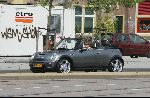 Amsterdam 11 september 2004
Prins Bernhard Jr in mini cooper cabrio