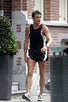 Amsterdam 18 september 2004
Prins Maurits hardlopen in Amsterdam