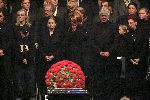 Amsterdam 27 september 2004
Afscheid Andre Hazes in de Amsterdam Arena
Rachel hazes met Andre jr Roxanne en vader
Peter Smulders bv
