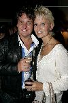 Amsterdam 21 september 2004
Presentatie wijnen Gordon in hotel Blakes.
Rene Froger met Natasja