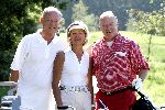Lieren 6 september 2004
Golftournooi Ronnie Tober op de scherpenberg.
Ronnie met Jan Jochems en mevr Kamminga