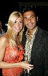 Amsterdam 21 september 2004
Presentatie wijnen Gordon in hotel Blakes.
Estelle Gullit met haar man Ruud Gullit