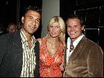Amsterdam 21 september 2004
Presentatie wijnen Gordon in hotel Blakes.
Ruud Gullit Estelle Gullit en Leco v Zadelhoff