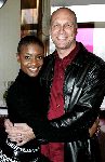 Amsterdam 21 september 2004
Presentatie boek Sylvana Simons.
Sylvana Simons met man