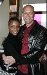 Amsterdam 21 september 2004
Presentatie boek Sylvana Simons.
Sylvana Simons met man