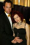 Amsterdam 22 april 2002
Uitreiking van de Musical awards in de RAI
Victoria Koblenko met vriend
