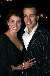 Utrecht 24 september 2004
Premiere Alice in glamourland.
Edgar Wurfbain met Vivienne v Assem