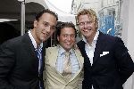 Amsterdam 10 september 2005
Feestje van Suit supply en Ralph de Vries . Ossehaasparty.
Ralph de Vries en Bastiaan Ragas.