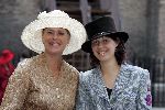 Den Haag 20 september 2005
Prinsjesdag 2005
Clemence Ross met dochter met hoeden