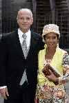 Den Haag 20 september 2005
Prinsjesdag 2005
Mevrouw Zalm met hoed samen met haar man Gerrit Zalm