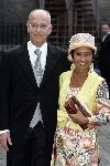 Den Haag 20 september 2005
Prinsjesdag 2005 Mevrouw Zalm met hoed samen met haar man Gerrit Zalm