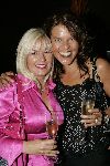 Amsterdam 8 september 2005
Modeshow Monique Collignon.
Inge v Kemenade met een vriendin