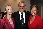 Amsterdam 8 september 2005
Modeshow Monique Collignon.
Jaap Rost Onnes met dochter(r) en vrouw van Pechtold