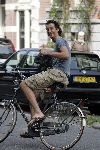 Amsterdam 3 september 2005
Jan Joost v Gangelen op fiets