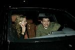 Volendam 29 september 2005
Jan Smit met zijn nieuwe vriendin Anne in zijn auto
Peter Smulders bv