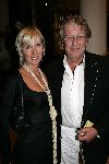 Amsterdam 10 september 2005
Modeshow Mart Visser in het Hilton.
Jan des Bouvrie met Monique des Bouvrie
