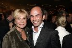Utrecht 28 september 2005
Openingsavond van het 25e filmfestival met film Leef.
Monique v d Ven met Job Gottschalk