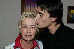 Amsterdam 16 september 2005
Premiere Aram v d Rest en Josine v Dalsum.
Josine en Aram v d Rest  kussend
