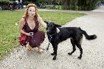 Amsterdam 24 september 2005
Demonstratieloop voor honden los in het vondelpark.
Marianne Mudder met hond
