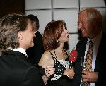 Utrecht 28 september 2005
Openingsavond van het 25e filmfestival met film Leef.
Marijke Helwegen met PA