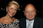 Amsterdam 10 september 2005
Modeshow Mart Visser in het Hilton.
Marion lambriks met man