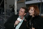 Utrecht 28 september 2005
Openingsavond van het 25e filmfestival met film Leef.
Martijn v d Bergh met Marijke Helwegen