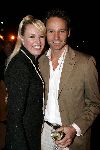 Amsterdam 8 september 2005
Modeshow Monique Collignon.
Monique Collignon met Michael Lingg