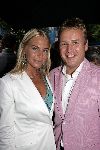 Amsterdam 10 september 2005
Feestje van Suit supply en Ralph de Vries . Ossehaasparty.
Ellemieke Vermolen  en Mike Dobbinga